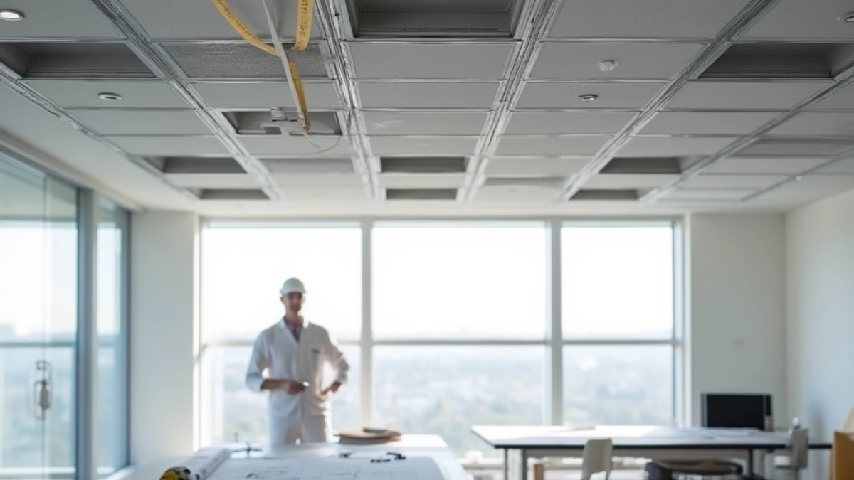 Koszt sufitu podwieszanego kalkulator