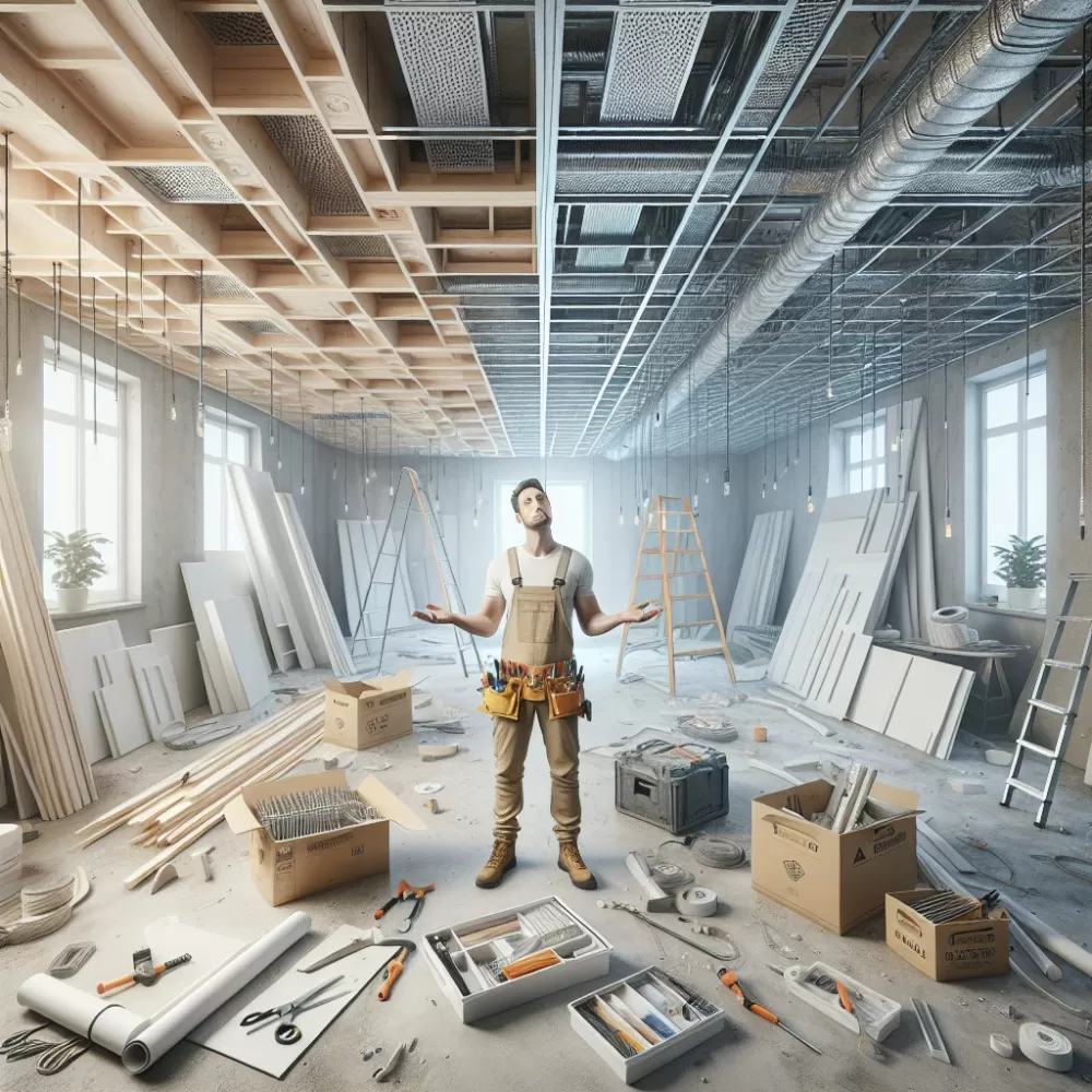 Najpierw Sufit Podwieszany Czy Ściany