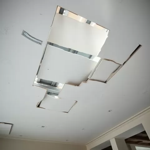 Demontaż sufitu GK cena