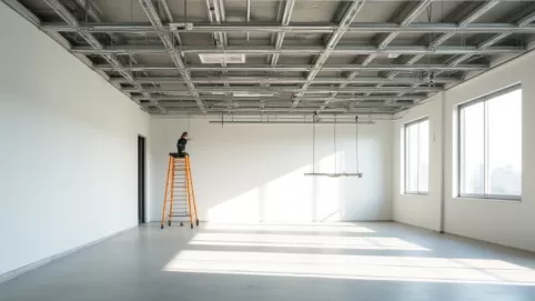 Sufit podwieszany cena bez materiału