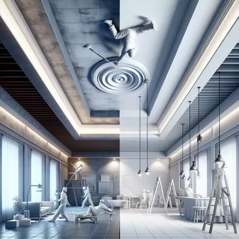 Sufit Podwieszany Czy Gładź