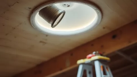 Wymiana żarówki jak wyjąć oprawę halogenową z sufitu