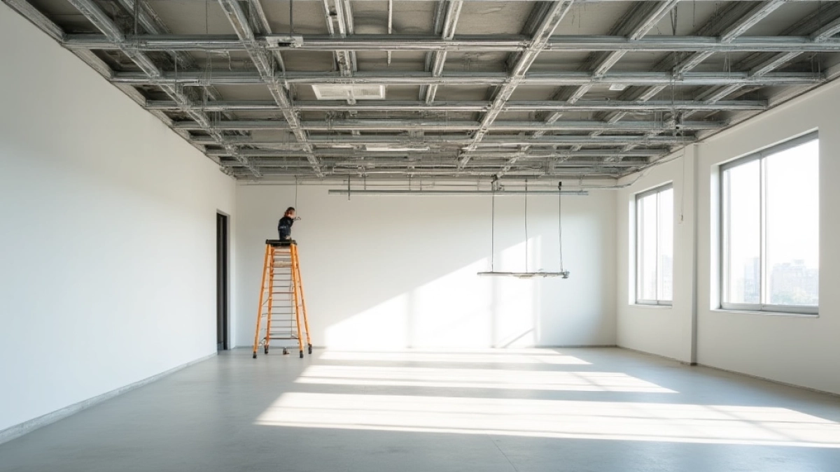 Sufit podwieszany cena bez materiału