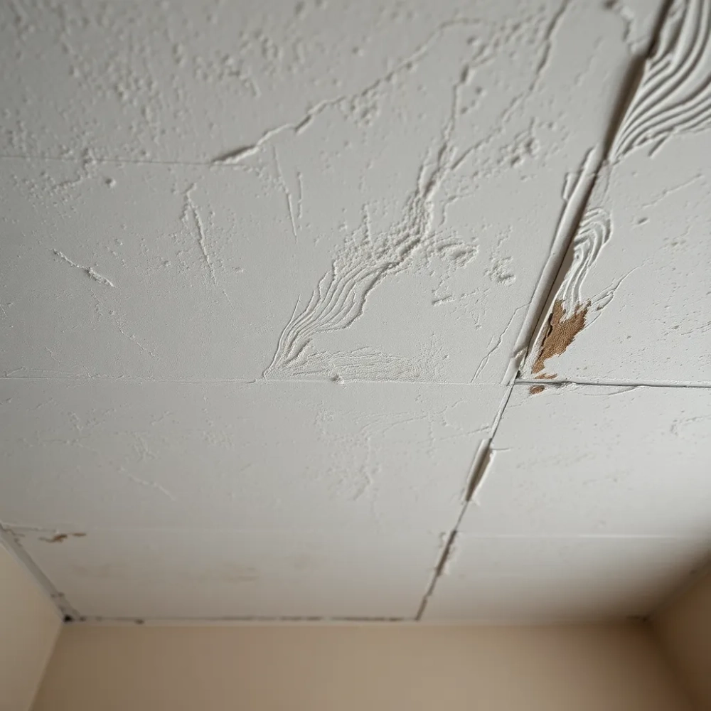 Sufit w bloku z wielkiej płyty