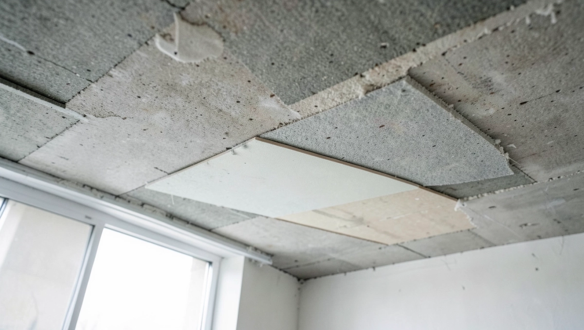 wyciszenie sufitu w bloku